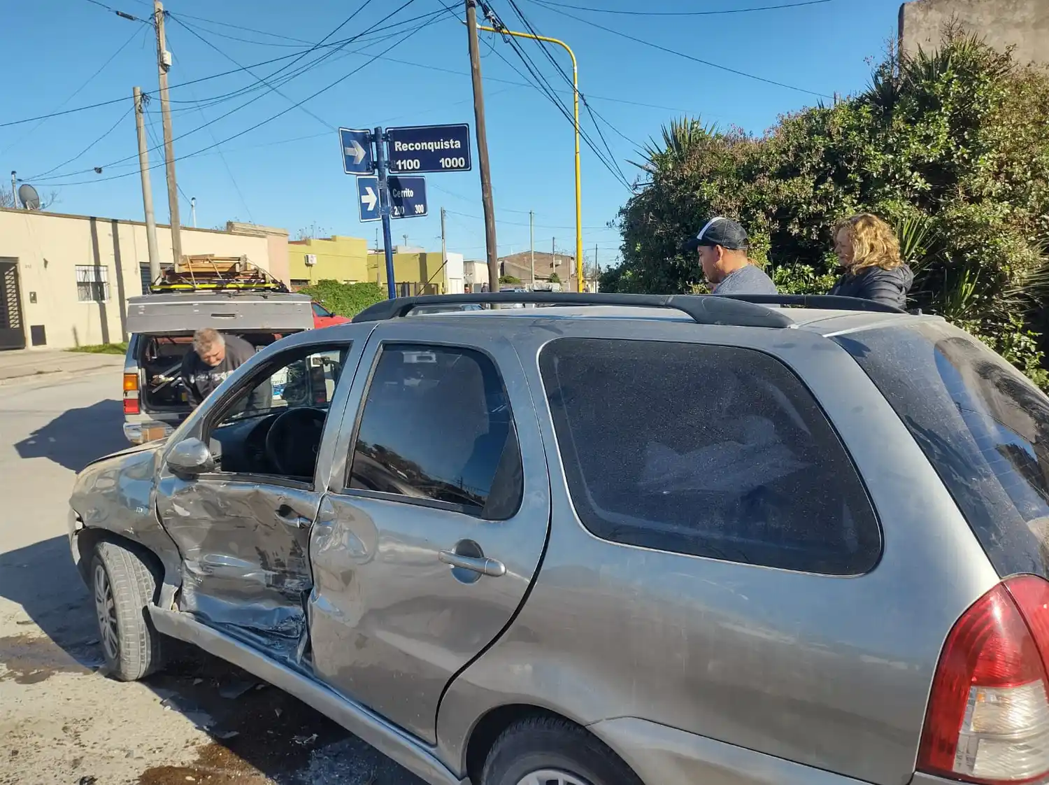 Choque sin lesionados en Cerrito y Reconquista