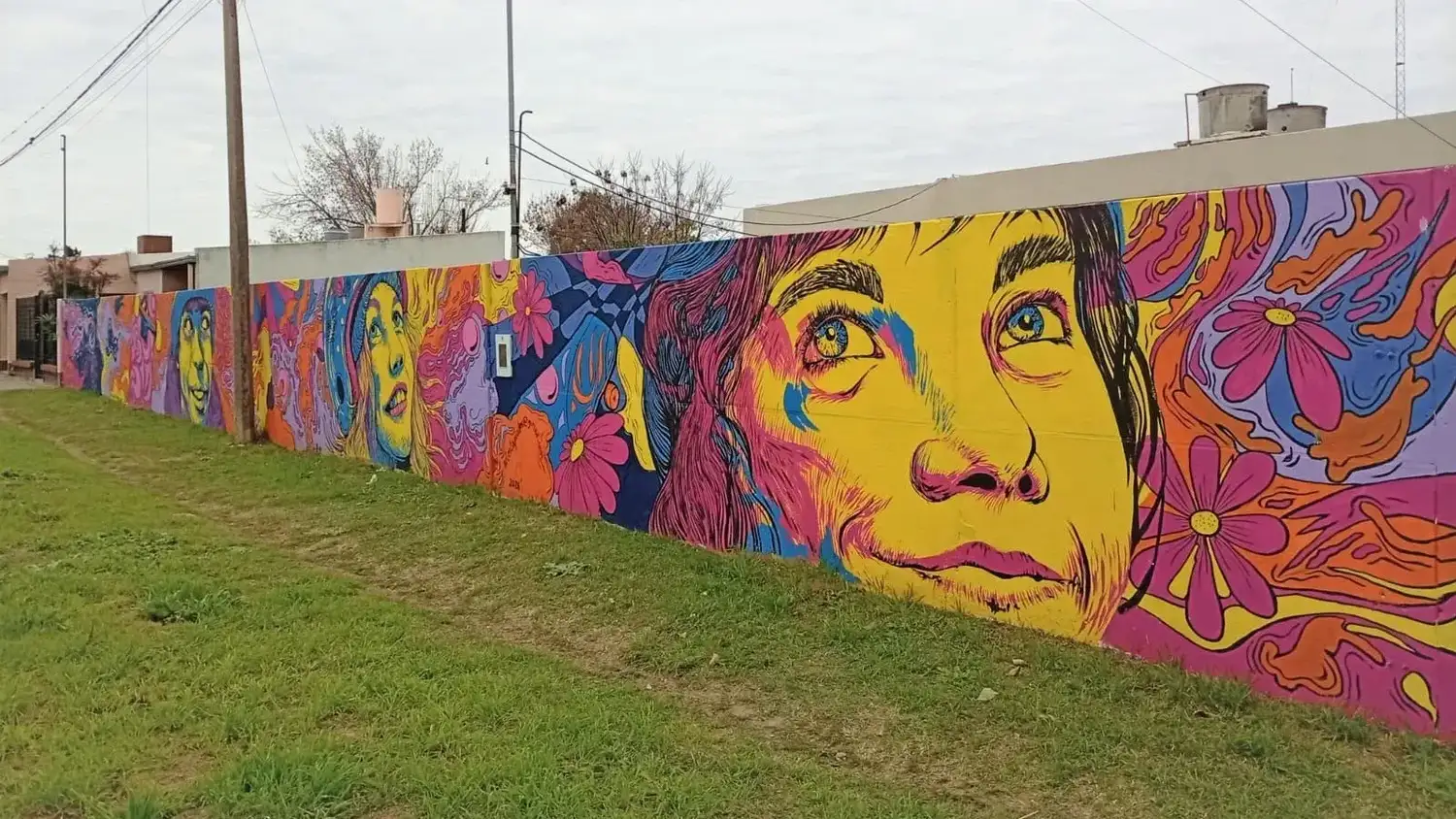 Rafaela sumó un legado artístico de los Juegos Suramericanos con ocho murales en distintos barrios - 2