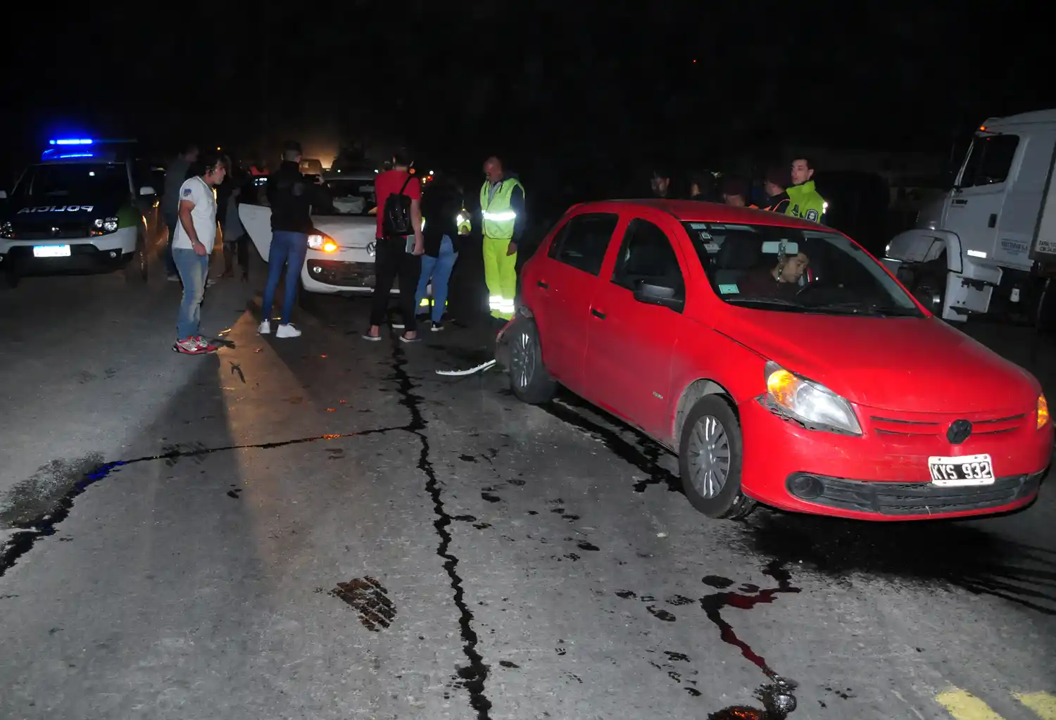Múltiple choque en la ruta tras una vehemente maniobra