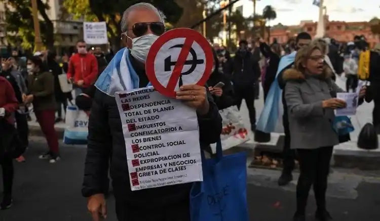 #17A: Marcha contra el Gobierno de Alberto Fernández con impulso de sectores partidarios opositores