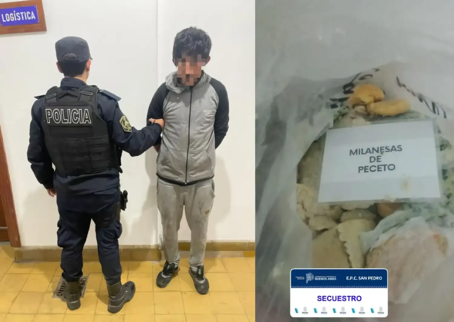 Aprehendido por robo en pollería