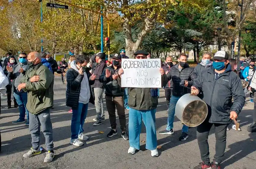 Comerciantes gastronómicos amenazan con una nueva protesta frente al municipio