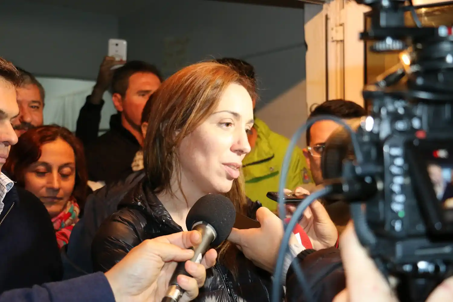 Vidal recorrió municipios de zona norte afectados por el temporal