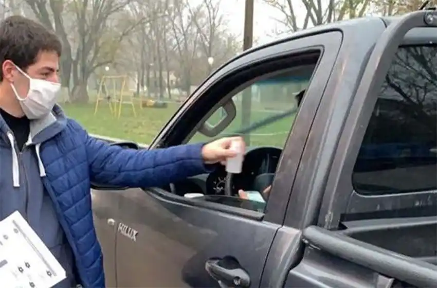 Un marplatense con síntomas de coronavirus fue escoltado en Olavarría hasta su regreso