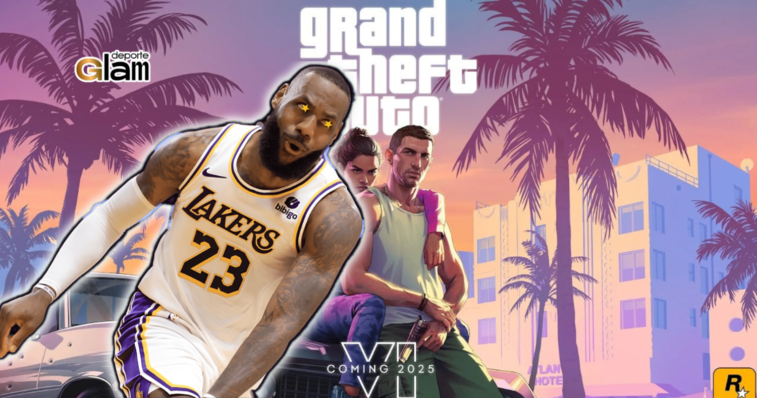 Esta es la increíble reacción de LeBron James al ver el trailer del GTA 6