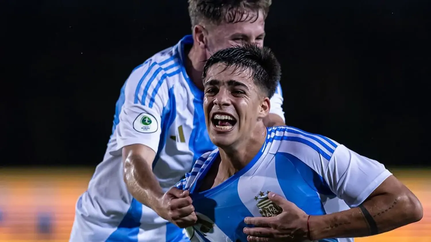 La Selección Argentina Sub-20 avanza en la competencia.