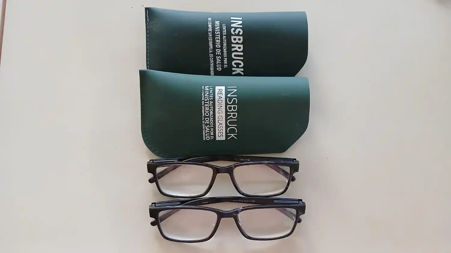 Lentes encontrados en la vía pública
