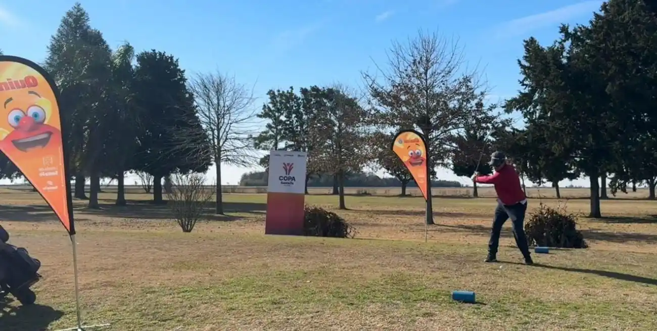 Uno de los participantes en acción.