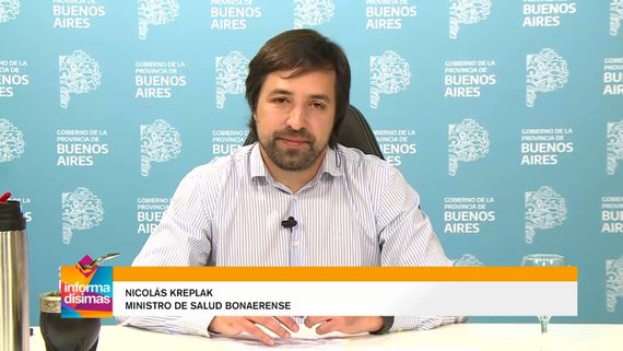 Nicolas Kreplak habló con El Eco Multimedios e insistió en reforzar las vacunas obligatorias