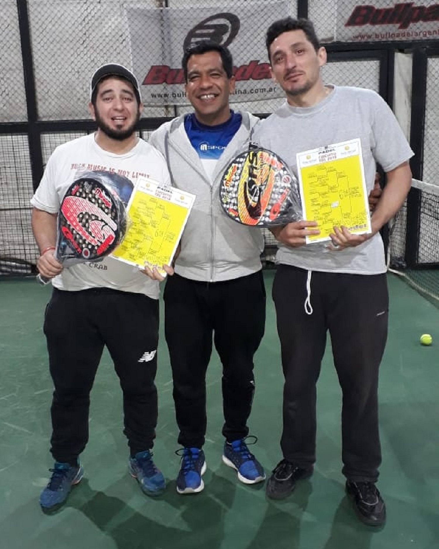 Se jugó en Cuarta y Sexta Categoría en Tenis del Sol