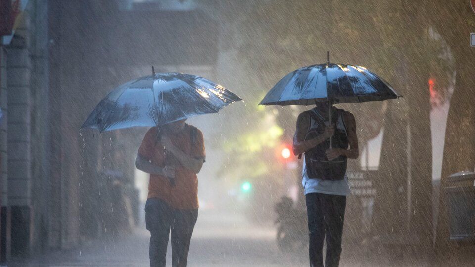 El norte de Santa Fe y diez provincias mas bajo alertas por tormentas, lluvias y vientos fuertes