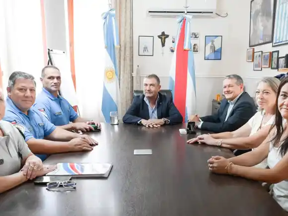 Roncaglia recibió un informe sobre la historia del Servicio Penitenciario