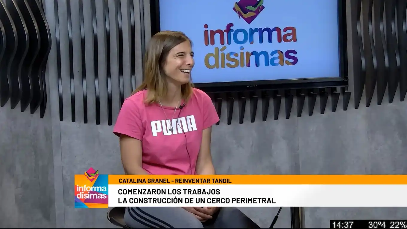 Comenzaron los trabajos de la construcción del cerco perimetral en el predio de Reinventar