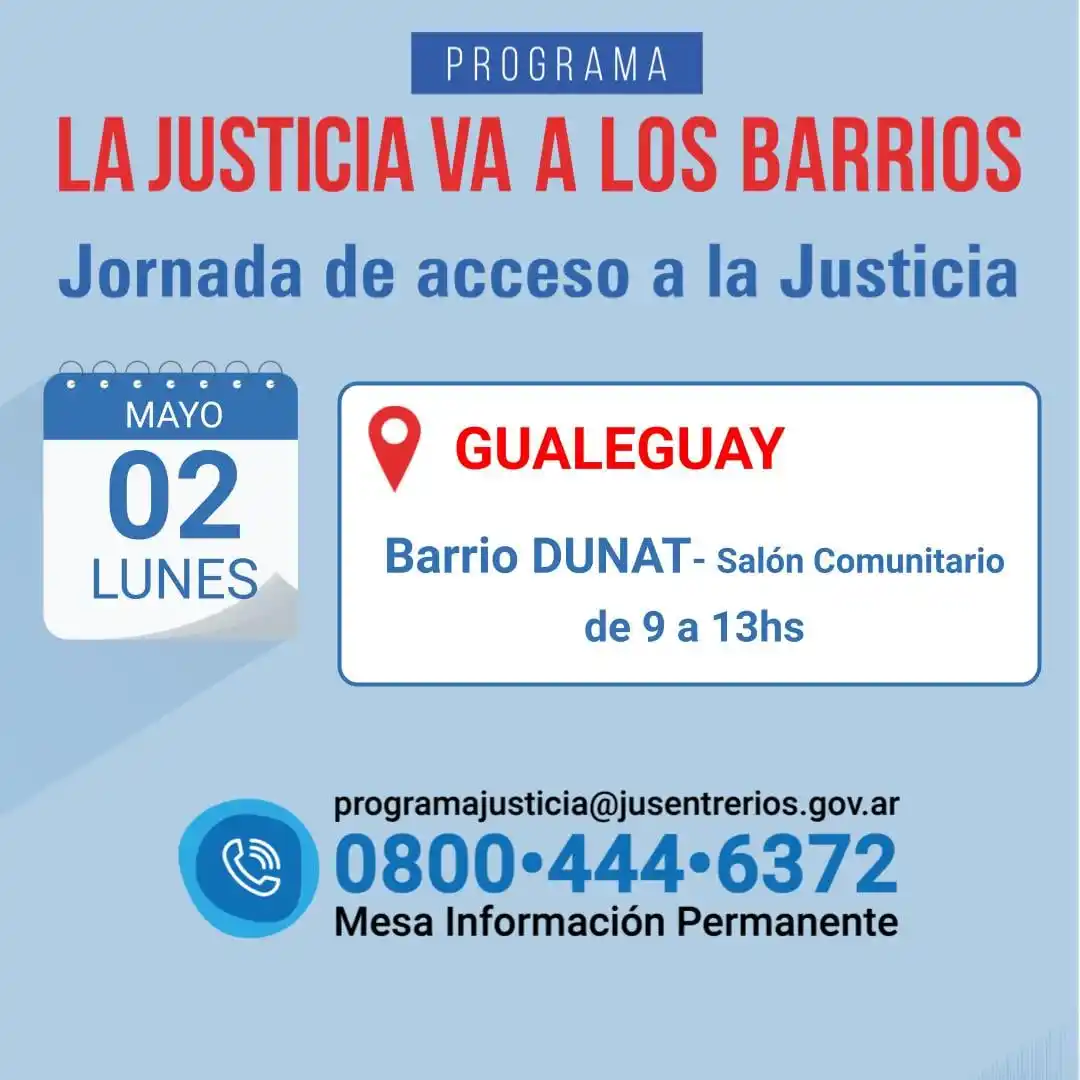 La Justicia va a los Barrios está en el Dunat