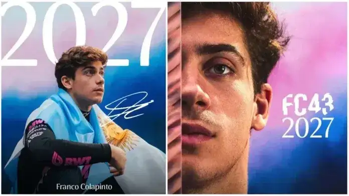 Franco Colapinto renovó contrato con Alpine y seguirá en la Fórmula 1 en 2027