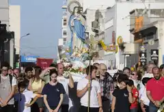 Se realiza la procesión y la misa por el Día de la Inmaculada Concepción de María