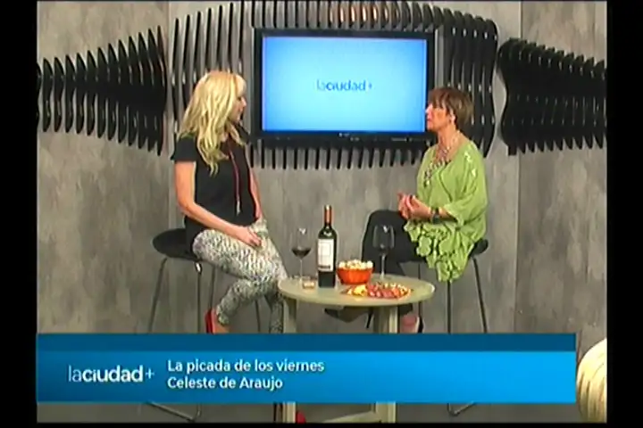Celeste de Araujo en la Picada de los viernes