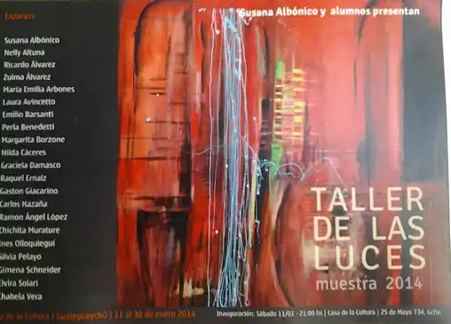 Taller de las Luces en Casa de la Cultura