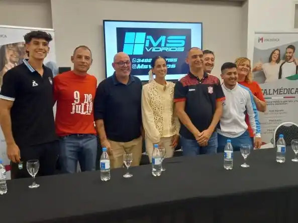 9 de Julio lanzó las "Olimpíadas Rafaelinas" con la presencia de autoridades y deportistas. Foto: 9 de Julio