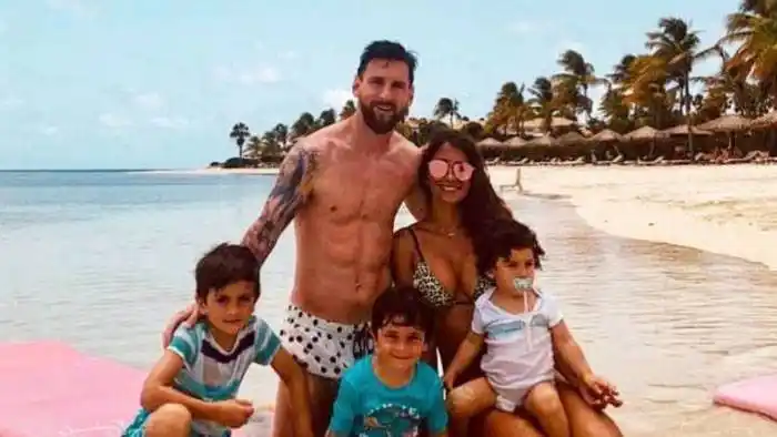 LAS VACACIONES DE LEO MESSI