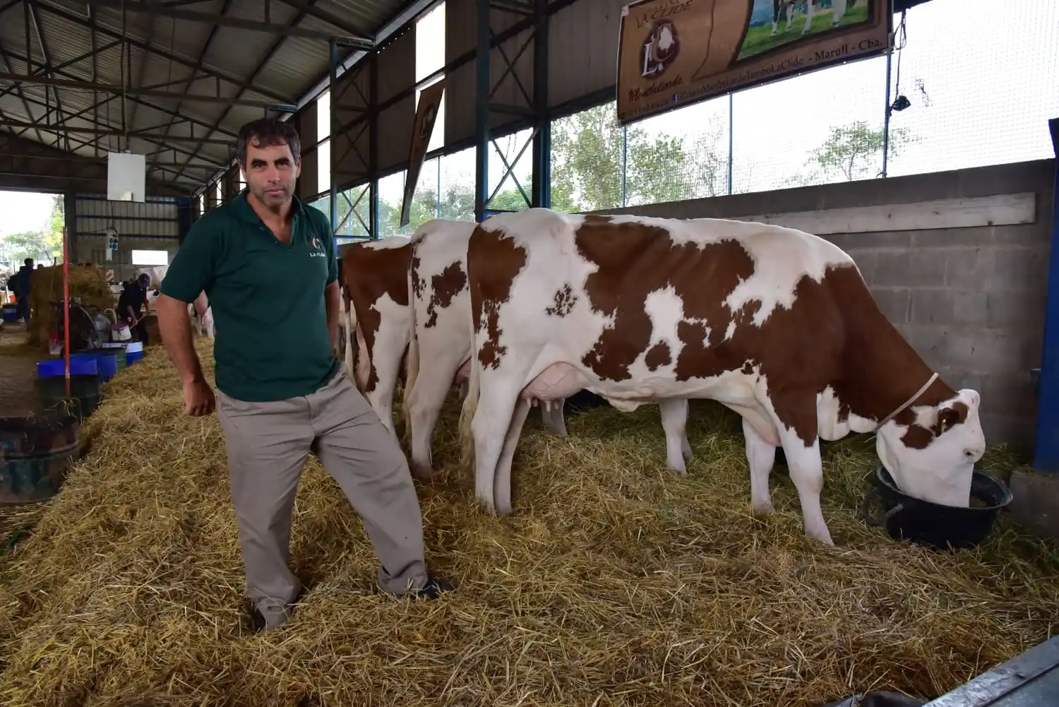 Adrián Martín, titular de la cabaña aseguró que “hoy más que nunca la lechería necesita de estos espacios de encuentro”