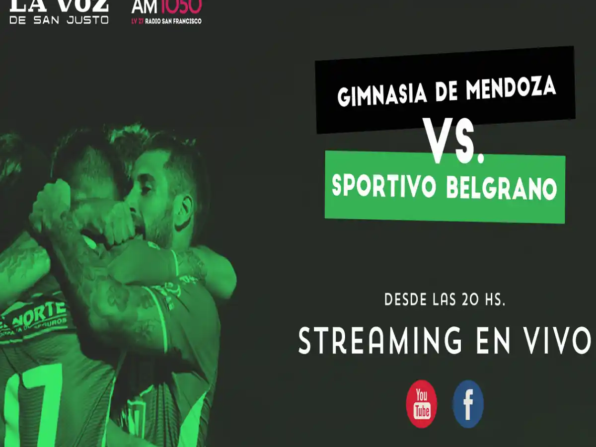 Transmisión en vivo y en directo de Sportivo ante Gimnasia