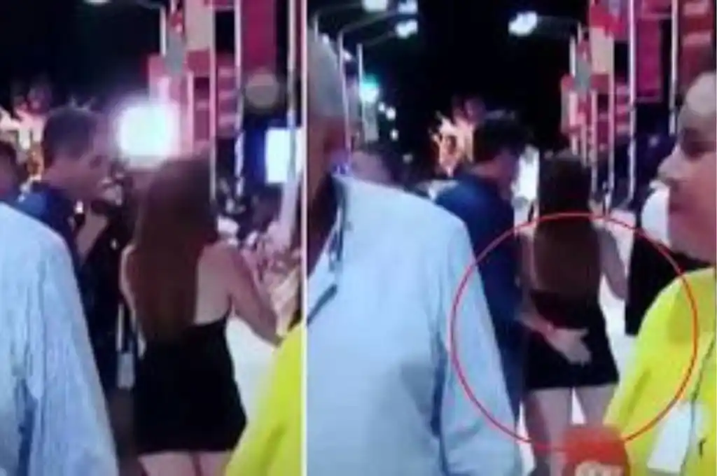 Repudio en Concordia: el intendente manoseó la cola de una mujer frente a todos