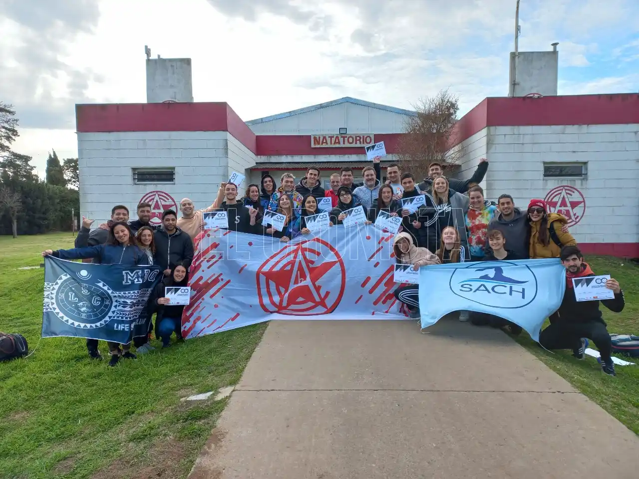 En Chascomús hubo dos jornadas de Clínica de Coaching y Salvamento Acuático Deportivo