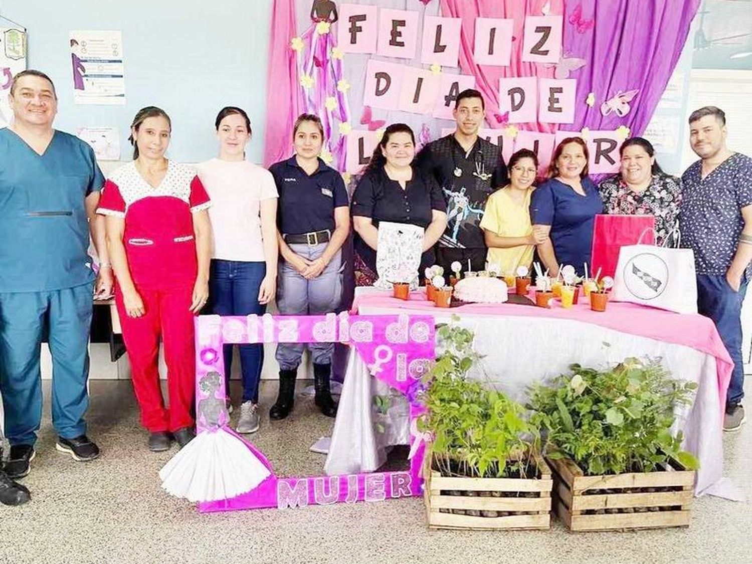 El centro de salud Puente San Hilario realizó
una jornada en conmemoración del Mes de la Mujer