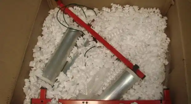 Intentaron entrar cocaína al país en rodillos de entrenamiento ciclista