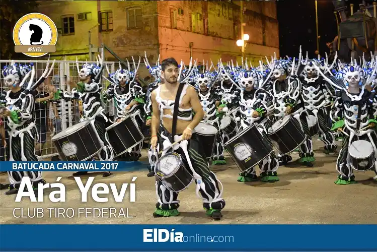 Kamarr y Ará Yeví compartieron la mejor batucada