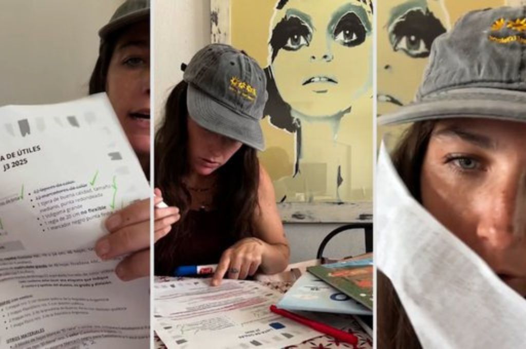 Juana Repetto habló de los gastos en útiles.