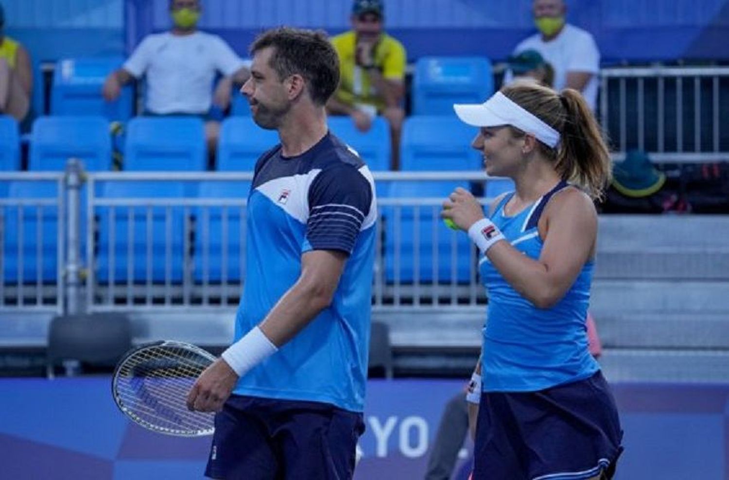 Podoroska quedó eliminada en dobles mixto junto a Zeballos y ya no quedan tenistas argentinos en Tokio