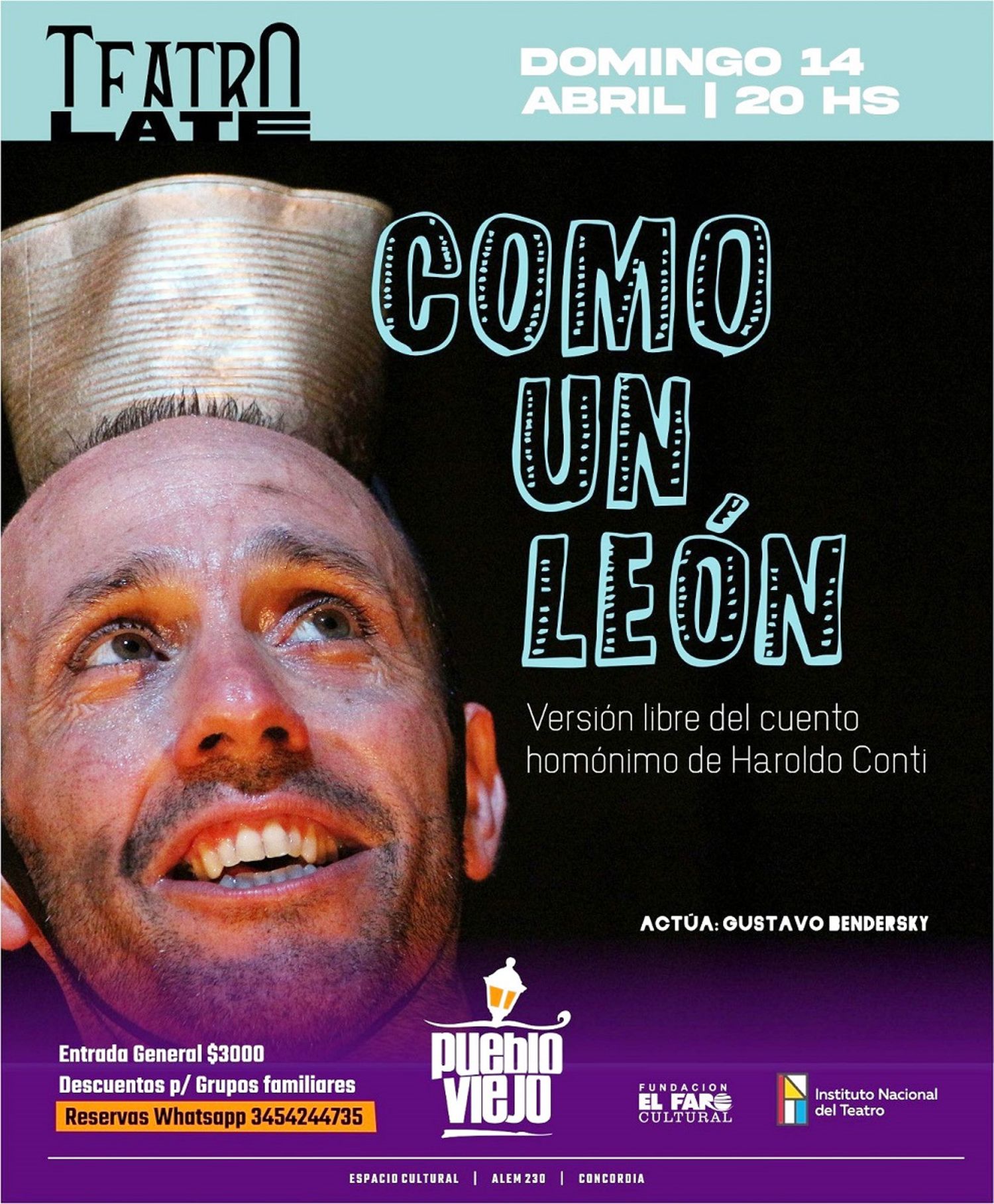 “Como un león”