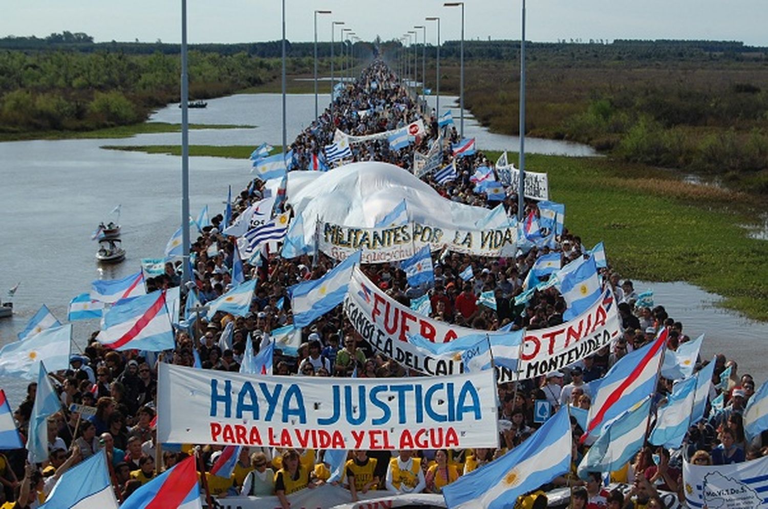 Confirmaron la fecha en la que se realizará una nueva Marcha al Puente