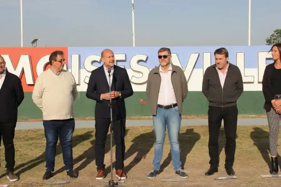 Perotti anunció el comienzo de la obra de repavimentación de la Ruta Provincial N°69-s, entre Moisés Ville y Virginia