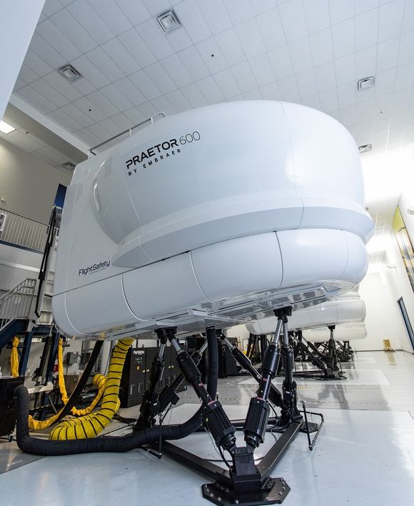 Embraer y FlightSafety ofrecerán un nuevo simulador de vuelo completo para los Praetor 500 y 600