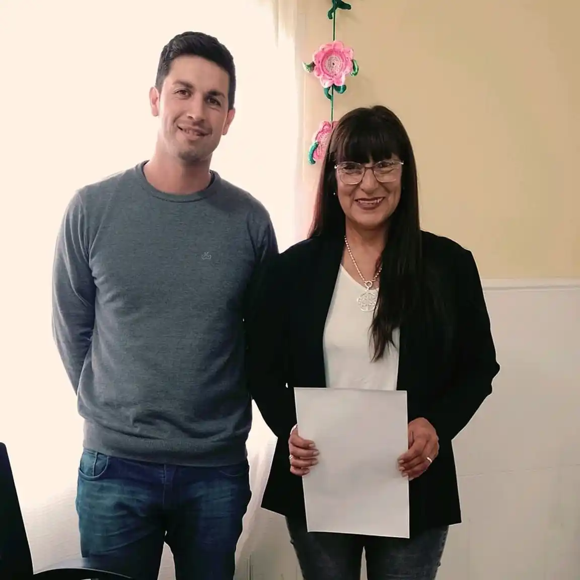 Paso de la Laguna contará con una motoniveladora propia