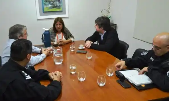 Santo Tomé: la Intendente se reunió con las nuevas autoridades de la URI