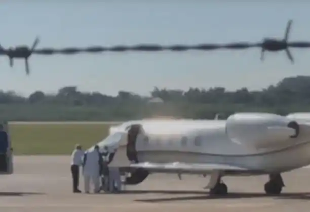 Trasladaron a Sergio Denis a Buenos Aires en un avión sanitario