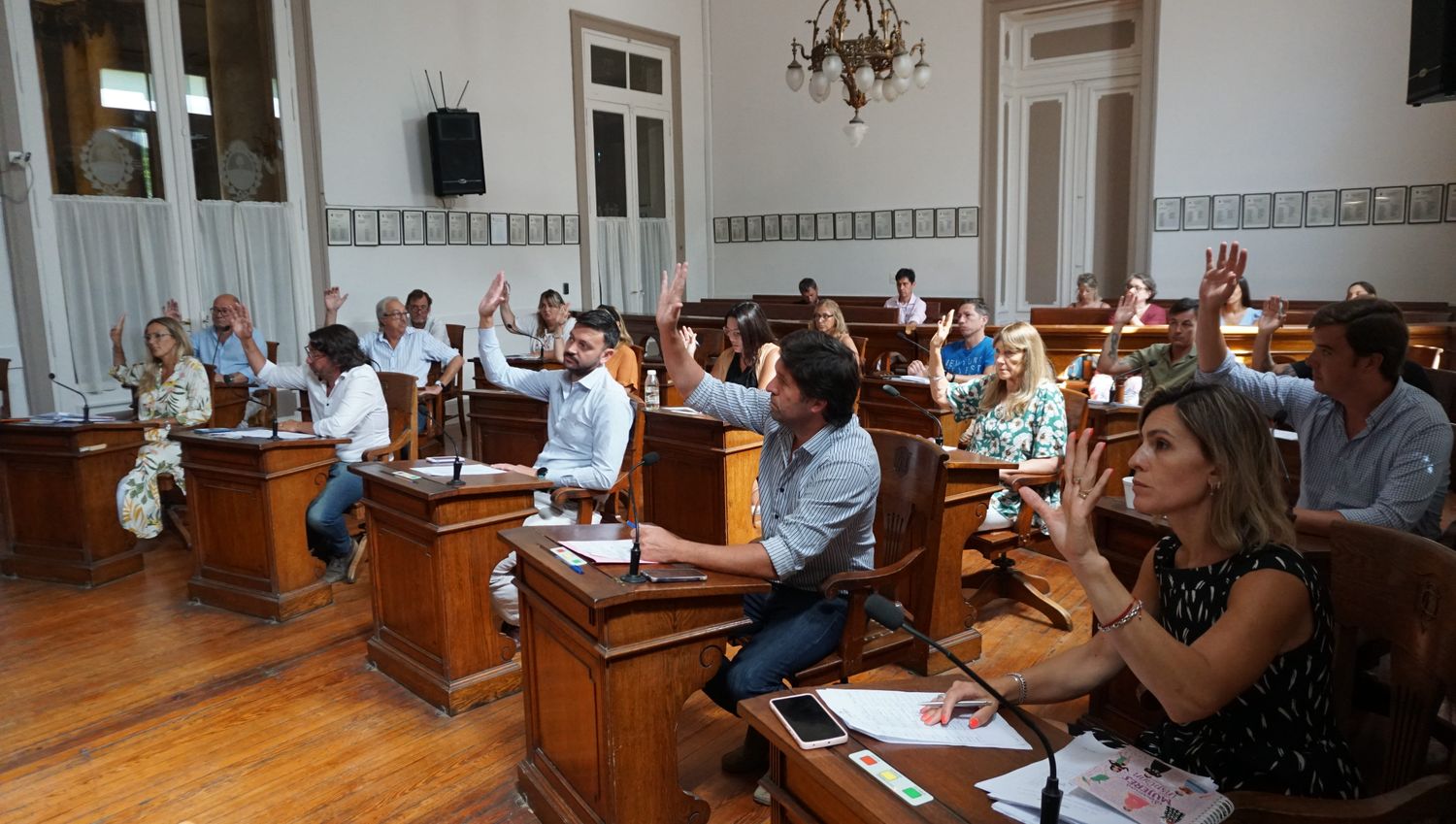 Aprobaron por unanimidad el plan de contingencia para el transporte público.