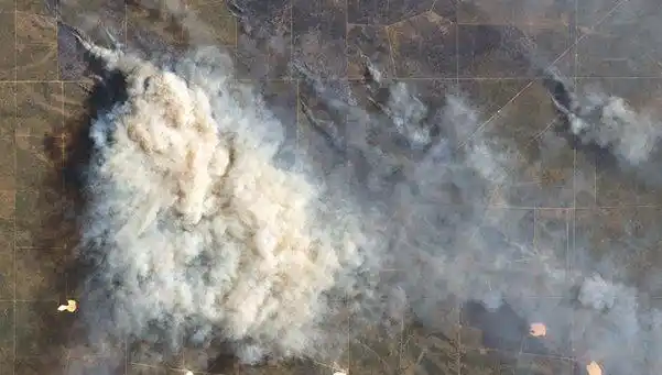 El centro del país, un infierno: más de 600 mil hectáreas arrasadas