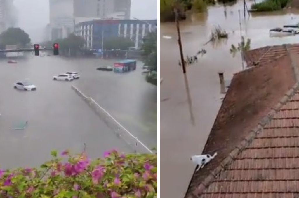 Inundaciones en Grecia