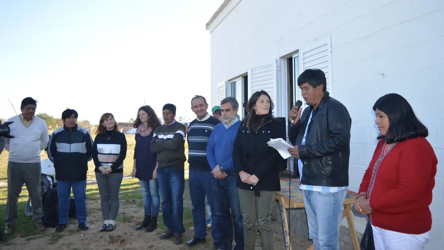 Se inauguró una posta sanitaria para la comunidad Com Caia