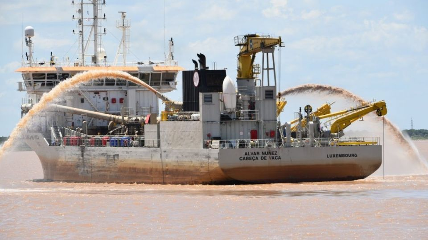 Bajante histórica: Nación dispuso una orden de frenar el sobredragado del Paraná