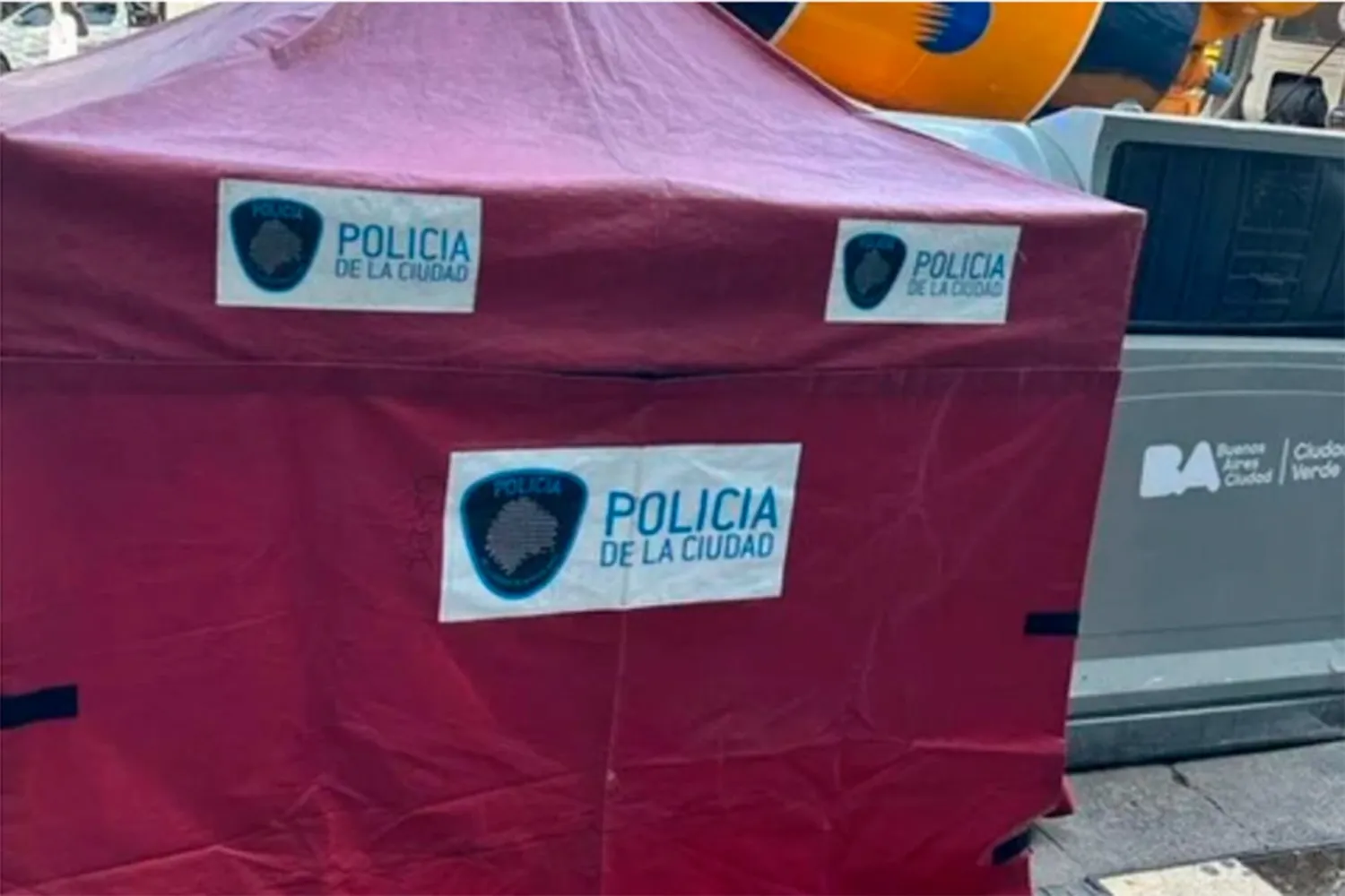 Hallan el cuerpo de un recién nacido en un contenedor de basura en Belgrano