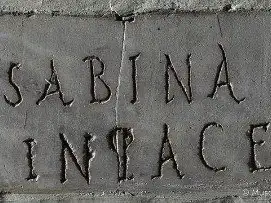 Sabina, romana, en su Iglesia del Aventino. Foto: Gentileza Museos del Vaticano