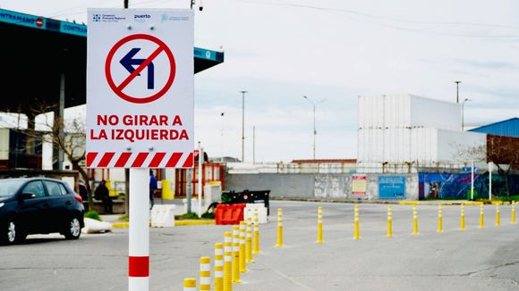 Avanzan las obras para mejorar la seguridad vial en el puerto de Mar del Plata