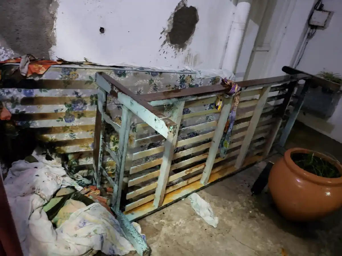 Bomberos extinguieron un incendio en un geriátrico