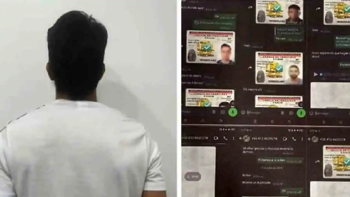 Fue detenido por falsificar cédulas de identidad y venderlas en Marketplace (DETALLES)